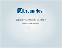 Tablet Screenshot of code.andrewhamilton.net